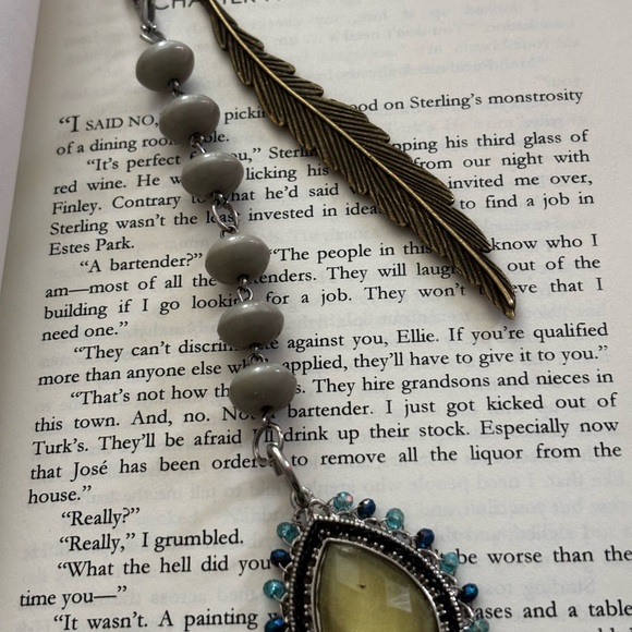 Vintage style Unique bookmark - Picture 7 of 9